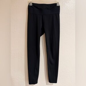 Varley Black Leggings with waist band detail size S